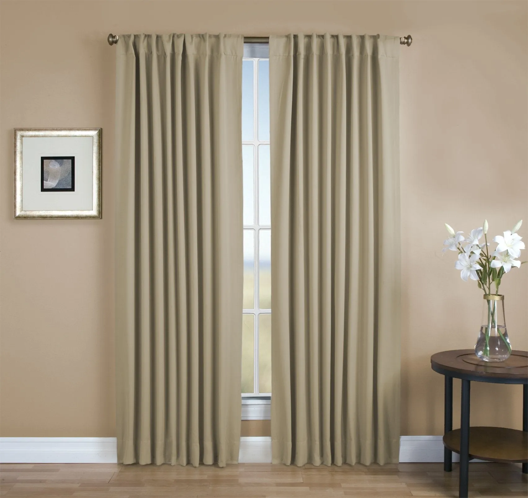 Ultimate Black Out Premium 2-Way Pocket Curtain Panel