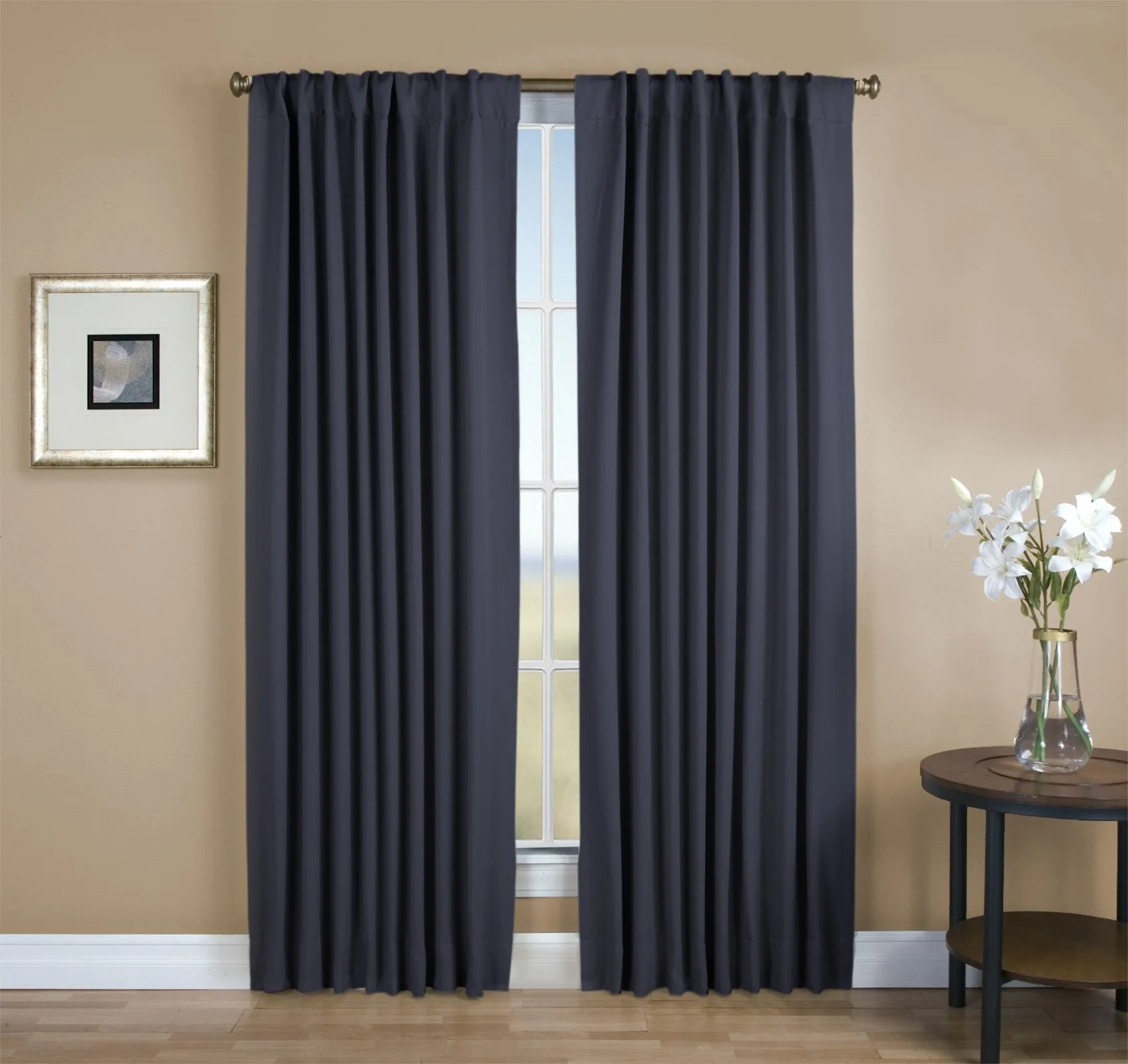 Ultimate Black Out Premium 2-Way Pocket Curtain Panel