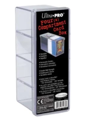 ULTRA PRO Specialty Holders - 4 Compartment