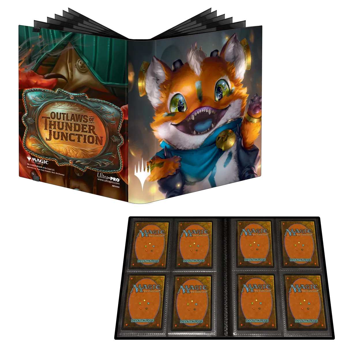 UP BINDER PRO 4PKT MTG OUTLAWS OF THUNDER JUNCTION