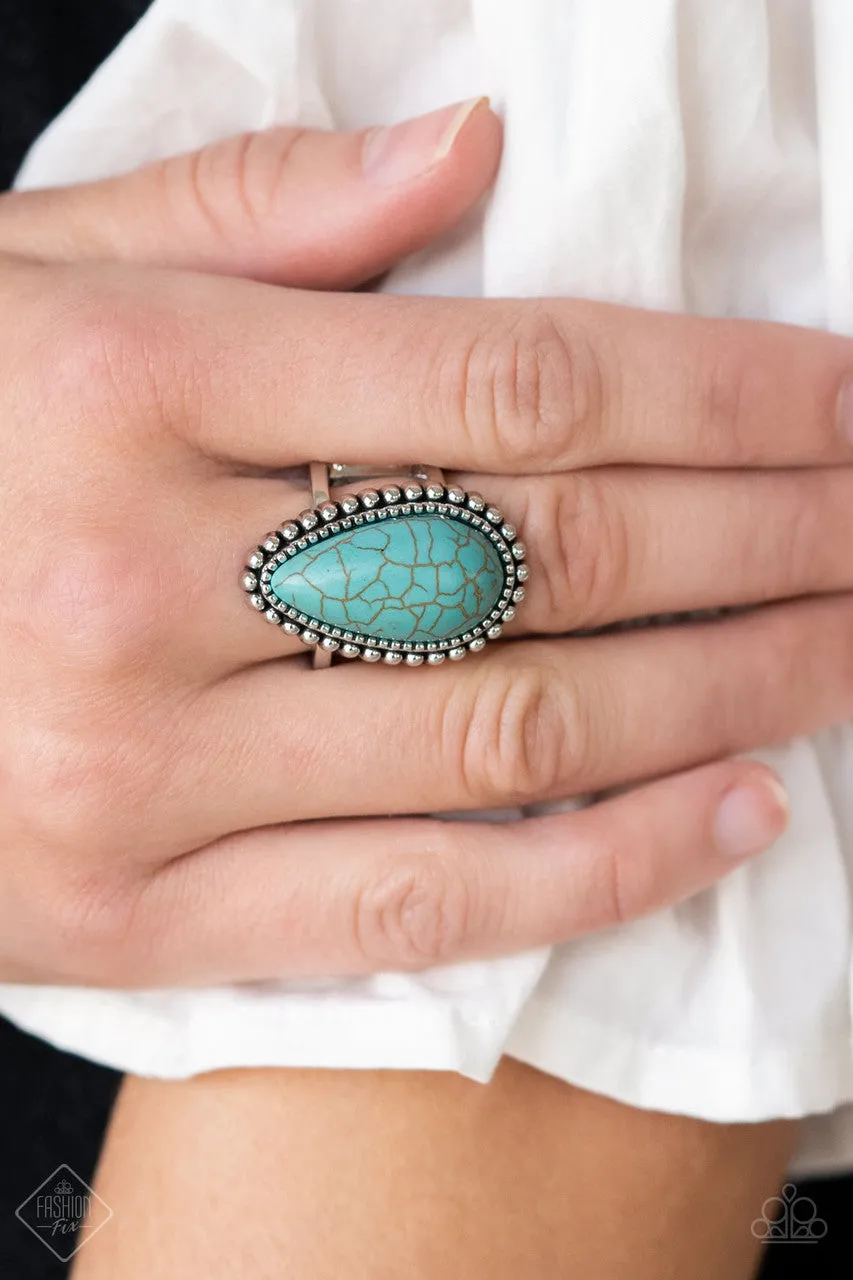 Urban Elements Blue Paparazzi Ring