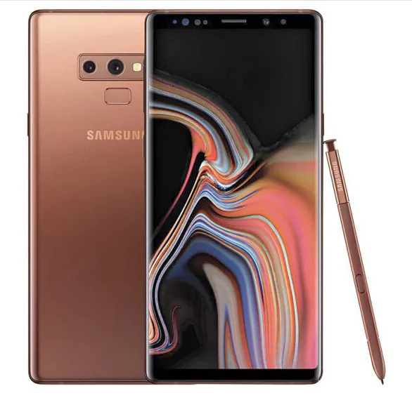 Used Samsung Galaxy Note9 European Version Single SIM Mobile Phone 6 128GB 4000mAh NFC 4G phone blue