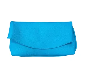Valentina Clutch in Aquarelle Italian Buffalo Cowhide