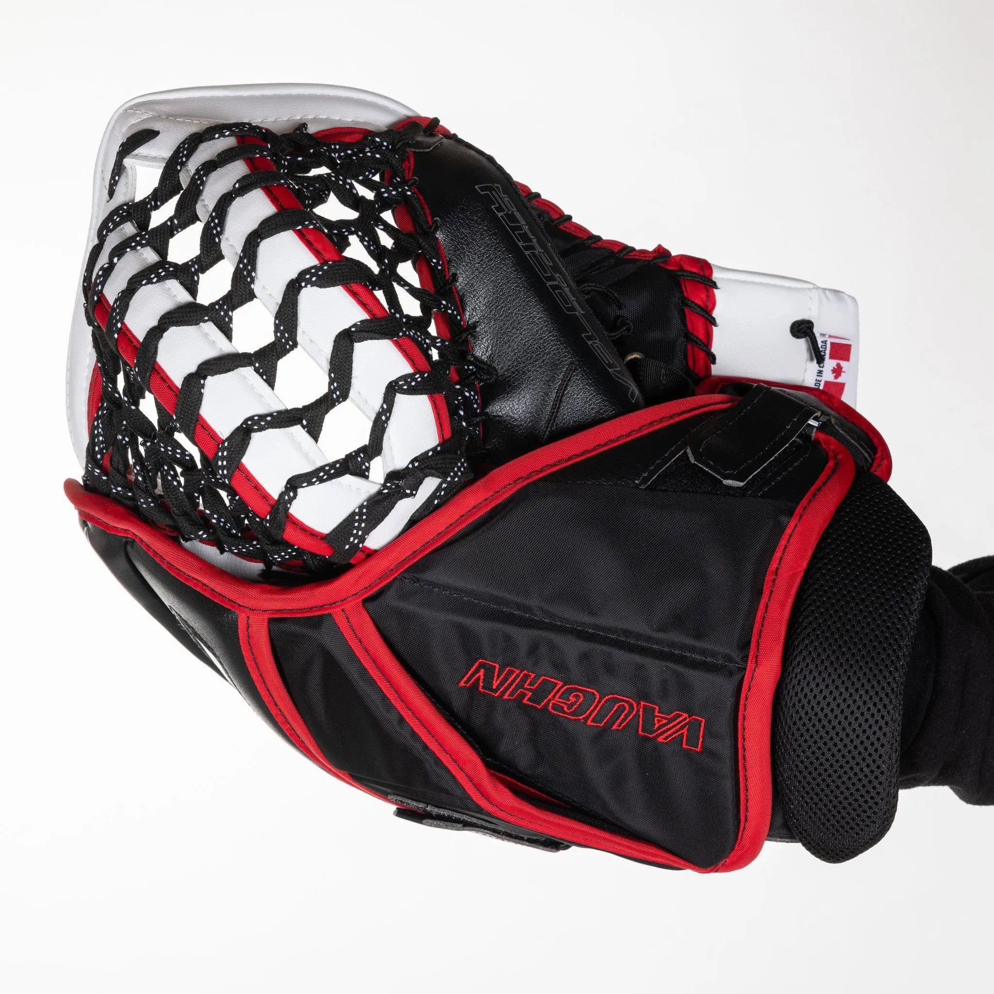 Vaughn Velocity V10 Pro Carbon Senior Goalie Catcher - Iceberg Graphic