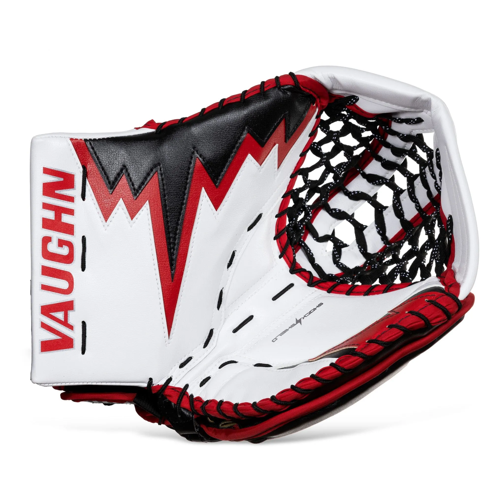 Vaughn Velocity V10 Pro Carbon Senior Goalie Catcher - Iceberg Graphic