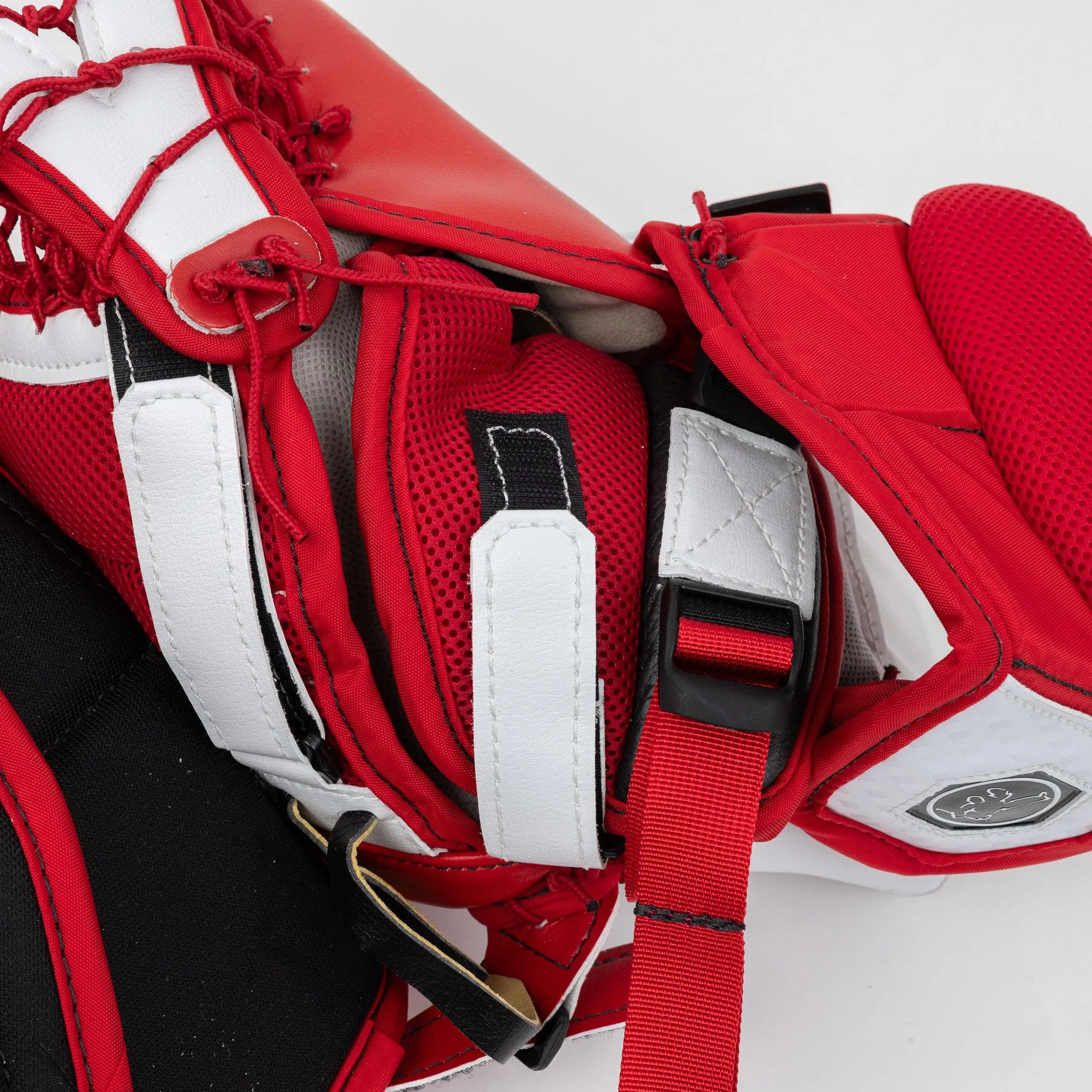 Vaughn Velocity V10 Pro Carbon Senior Goalie Catcher - Iceberg Graphic