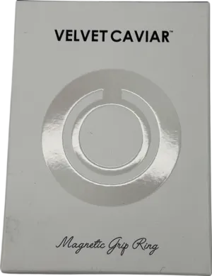 Velvet Caviar Black Magnetic Grip Ring In Vintage Rose One Size