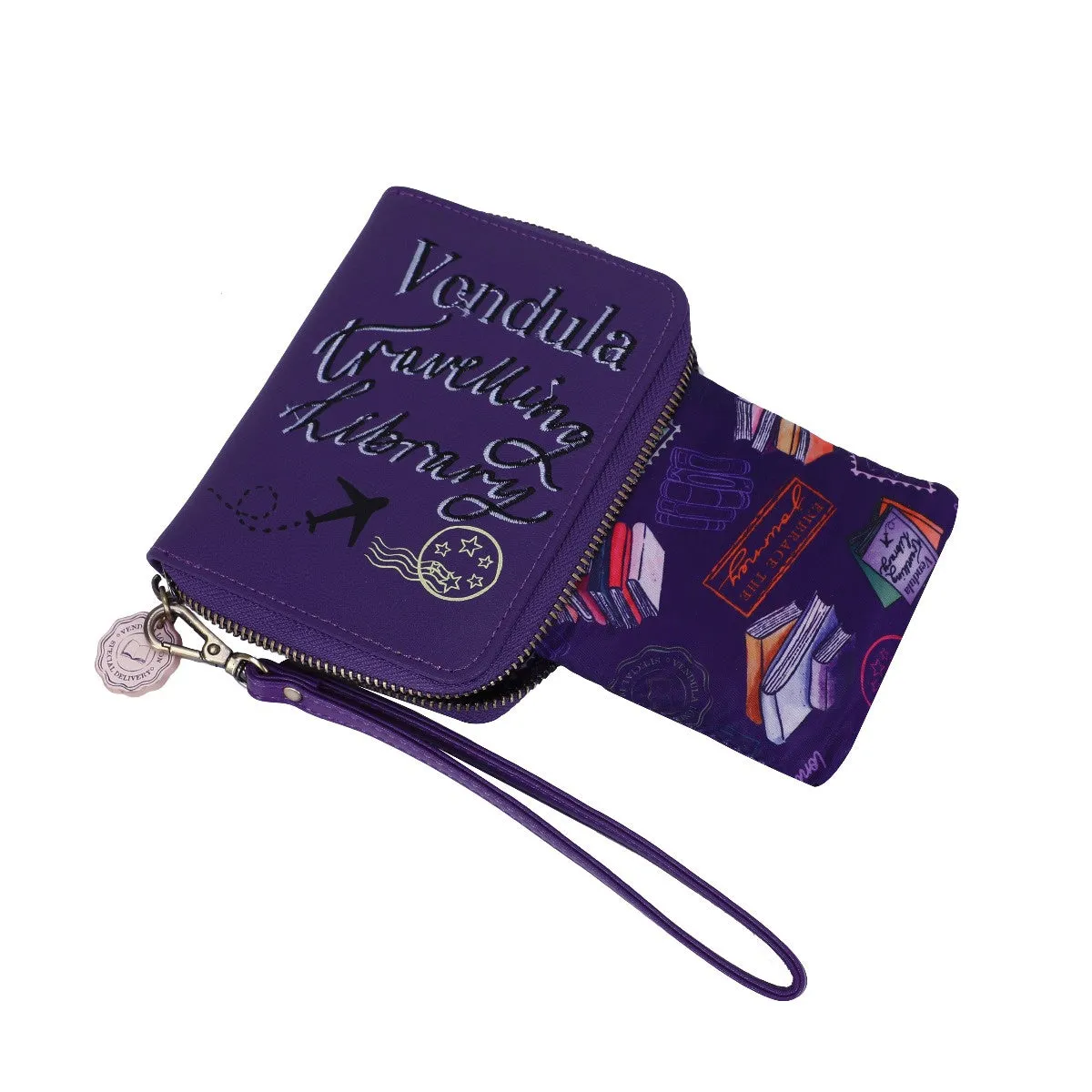 Vendula London - Travelling Library Folding Shopper & Purse