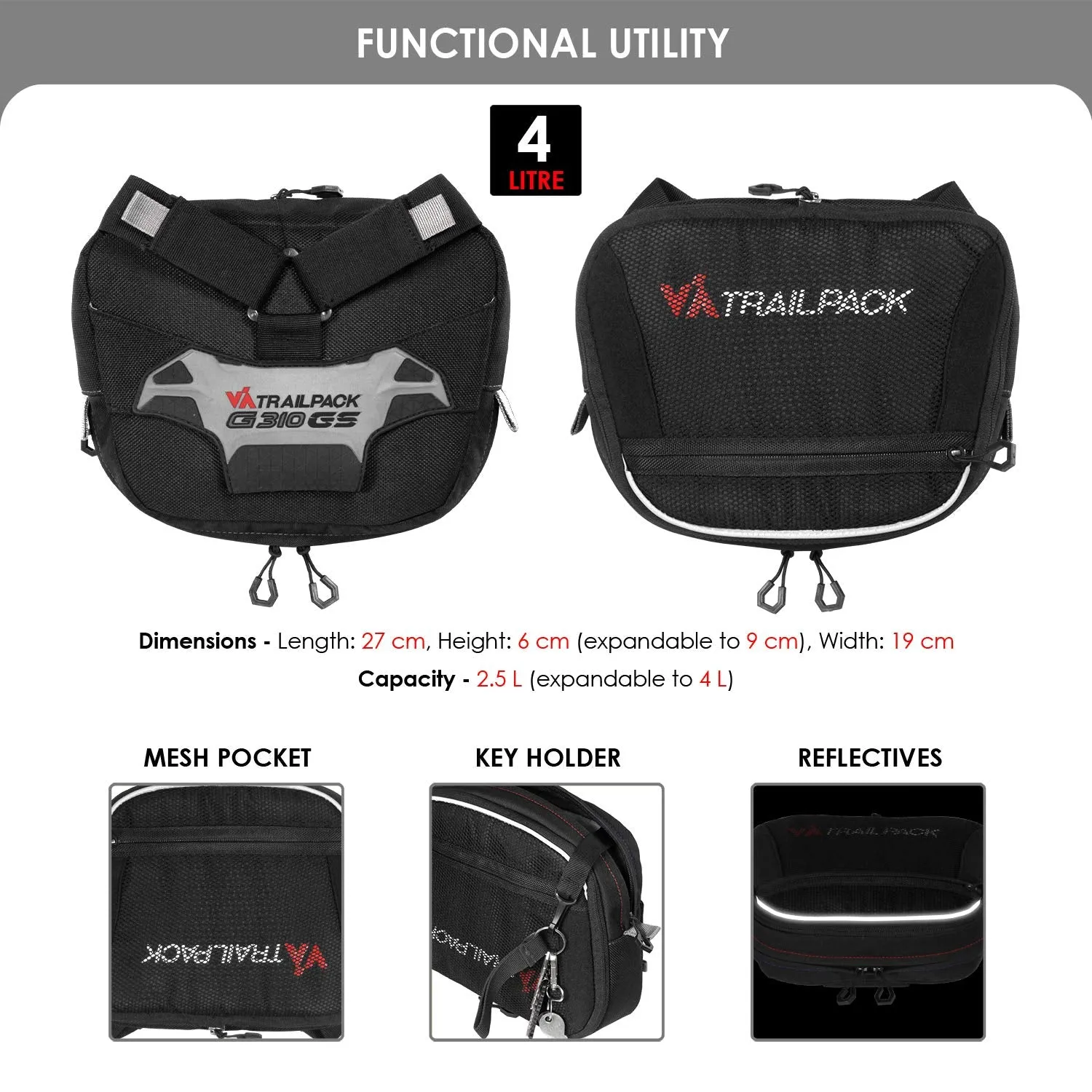 Viaterra Trailpack for BMW G 310 GS
