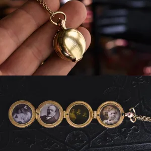 Victorian Four Compartment Family Locket