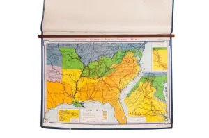 Vintage Denoyer Geppert Map