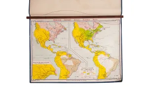 Vintage Denoyer Geppert Map