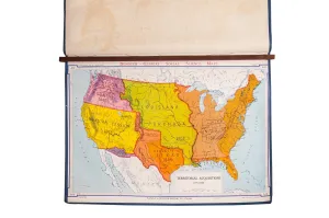 Vintage Denoyer Geppert Map