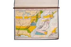 Vintage Denoyer Geppert Map