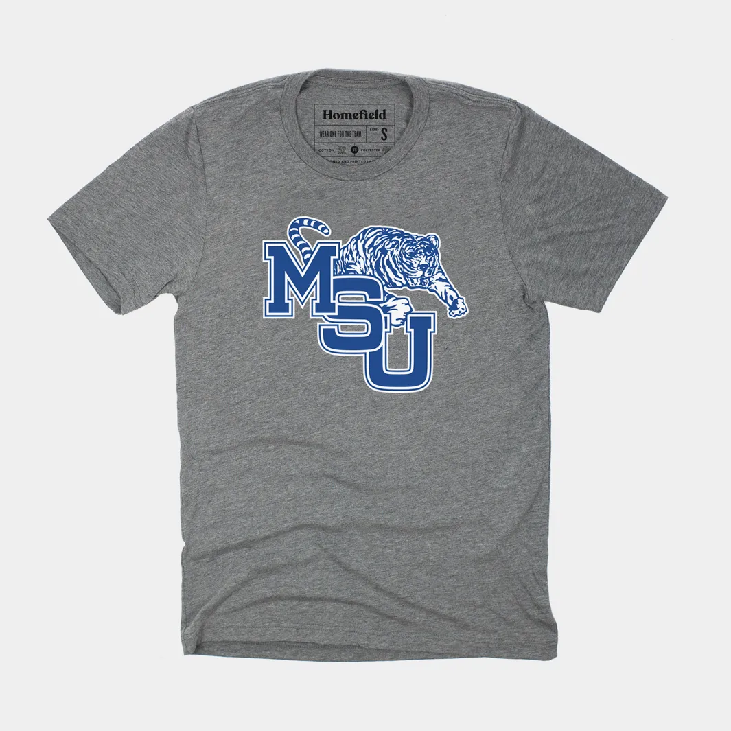 Vintage MSU Tigers Logo Tee