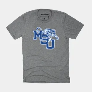 Vintage MSU Tigers Logo Tee