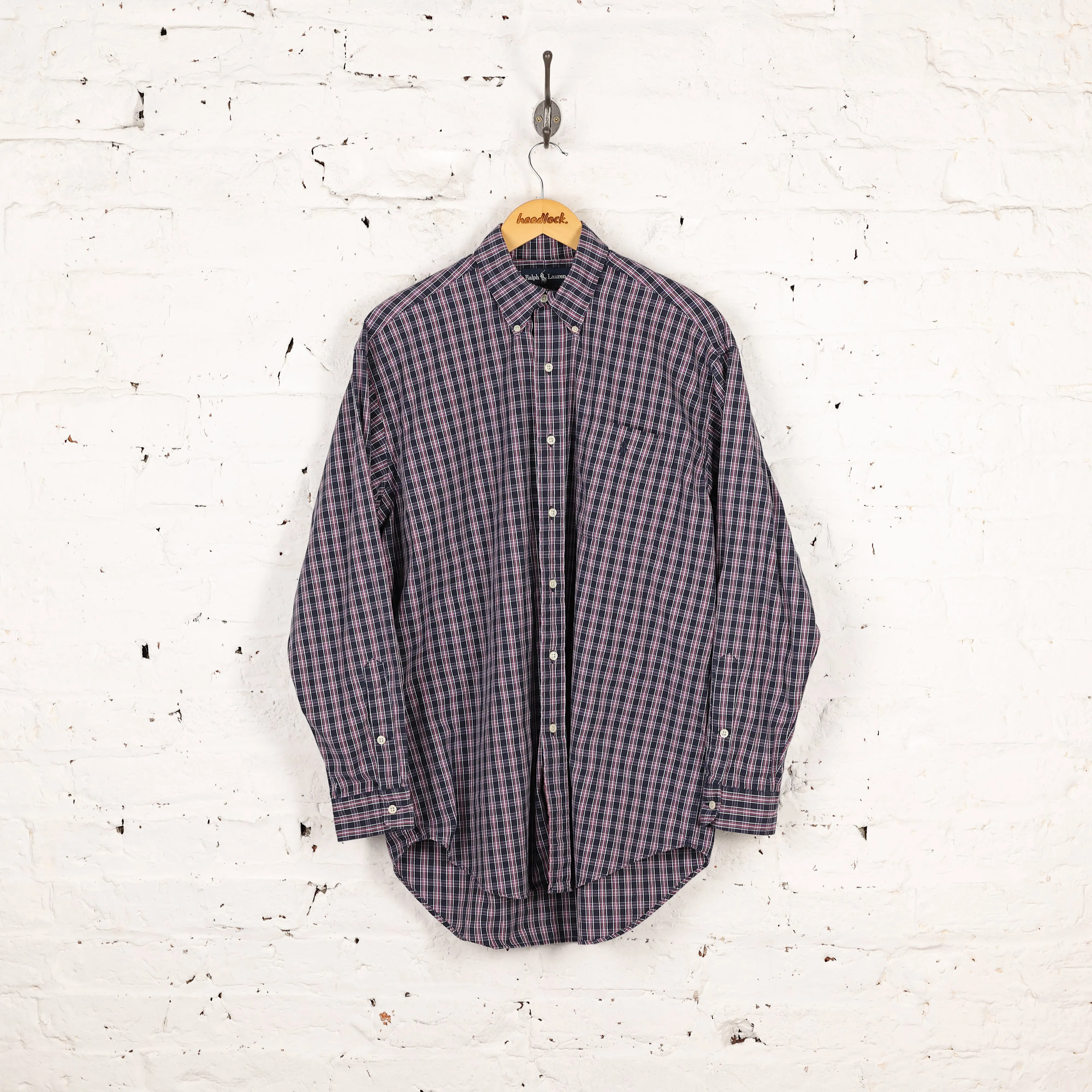 Vintage Ralph Lauren Shirt - Purple - M