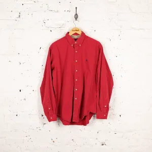 Vintage Ralph Lauren Shirt - Red - XL