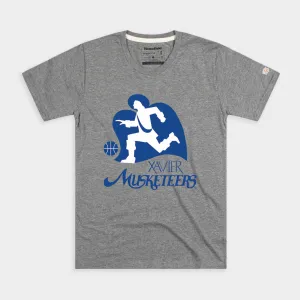Vintage Xavier Basketball Logo Shirt