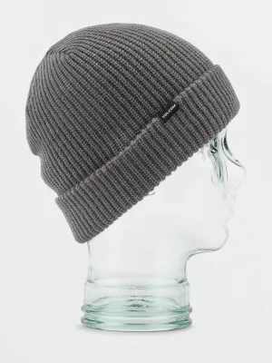 Volcom Mens Sweep Beanie - Dark Grey