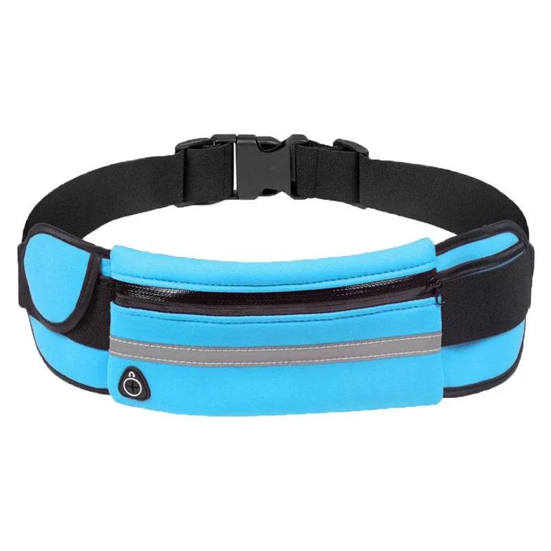 Waist Bum Bag Fanny Pack Belt Money For Running Jogging Cycling Phones Sport Running Waterproof Belt Waist Bags