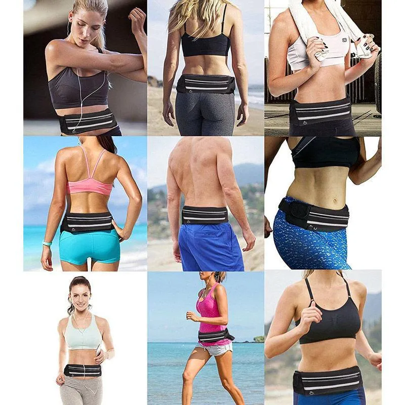 Waist Bum Bag Fanny Pack Belt Money For Running Jogging Cycling Phones Sport Running Waterproof Belt Waist Bags
