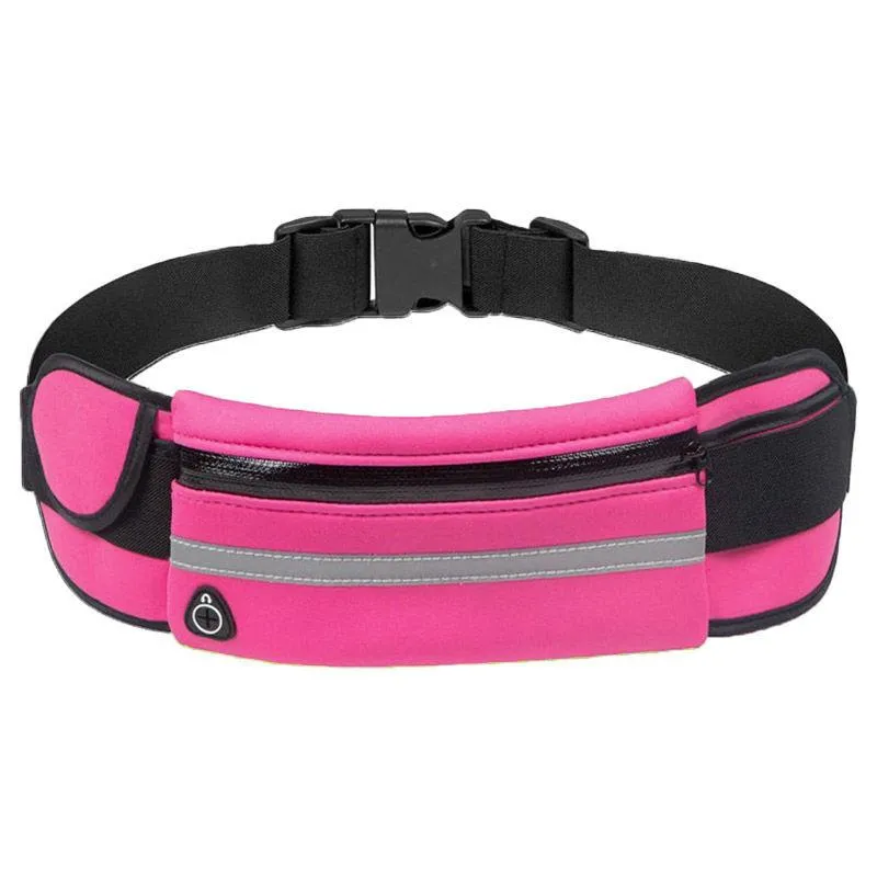 Waist Bum Bag Fanny Pack Belt Money For Running Jogging Cycling Phones Sport Running Waterproof Belt Waist Bags