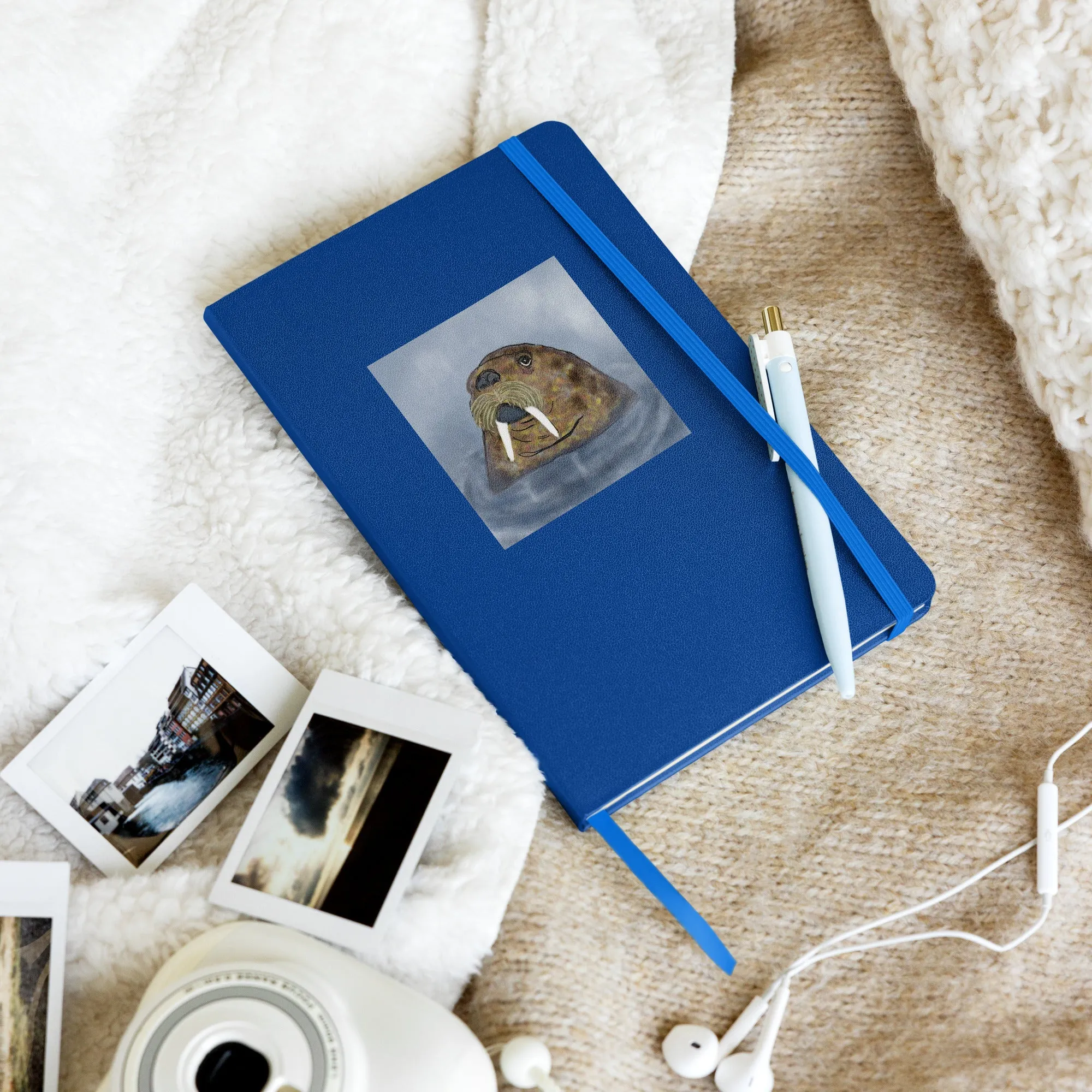 Walrus Hardcover bound notebook | PittaPat