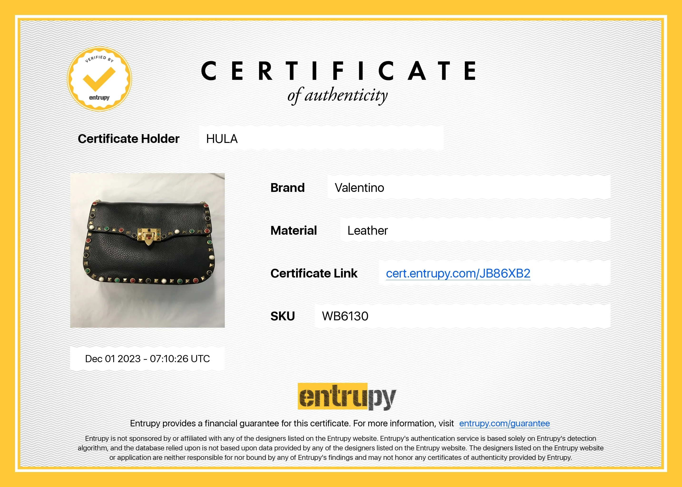 [WB6130] Valentino Garavani | Cross-Body Bag