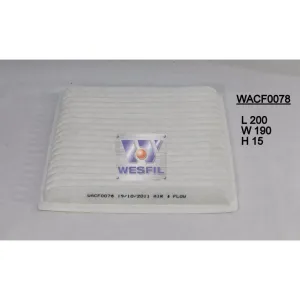 Wesfil Cabin/Pollen Air Filter - WACF0078