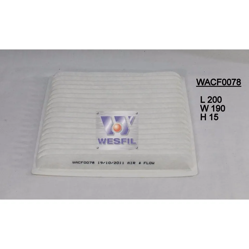 Wesfil Cabin/Pollen Air Filter - WACF0078