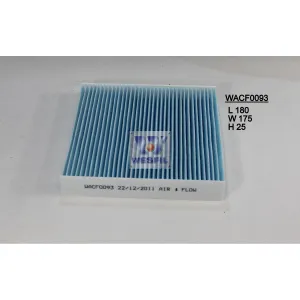 Wesfil Cabin/Pollen Air Filter - WACF0093