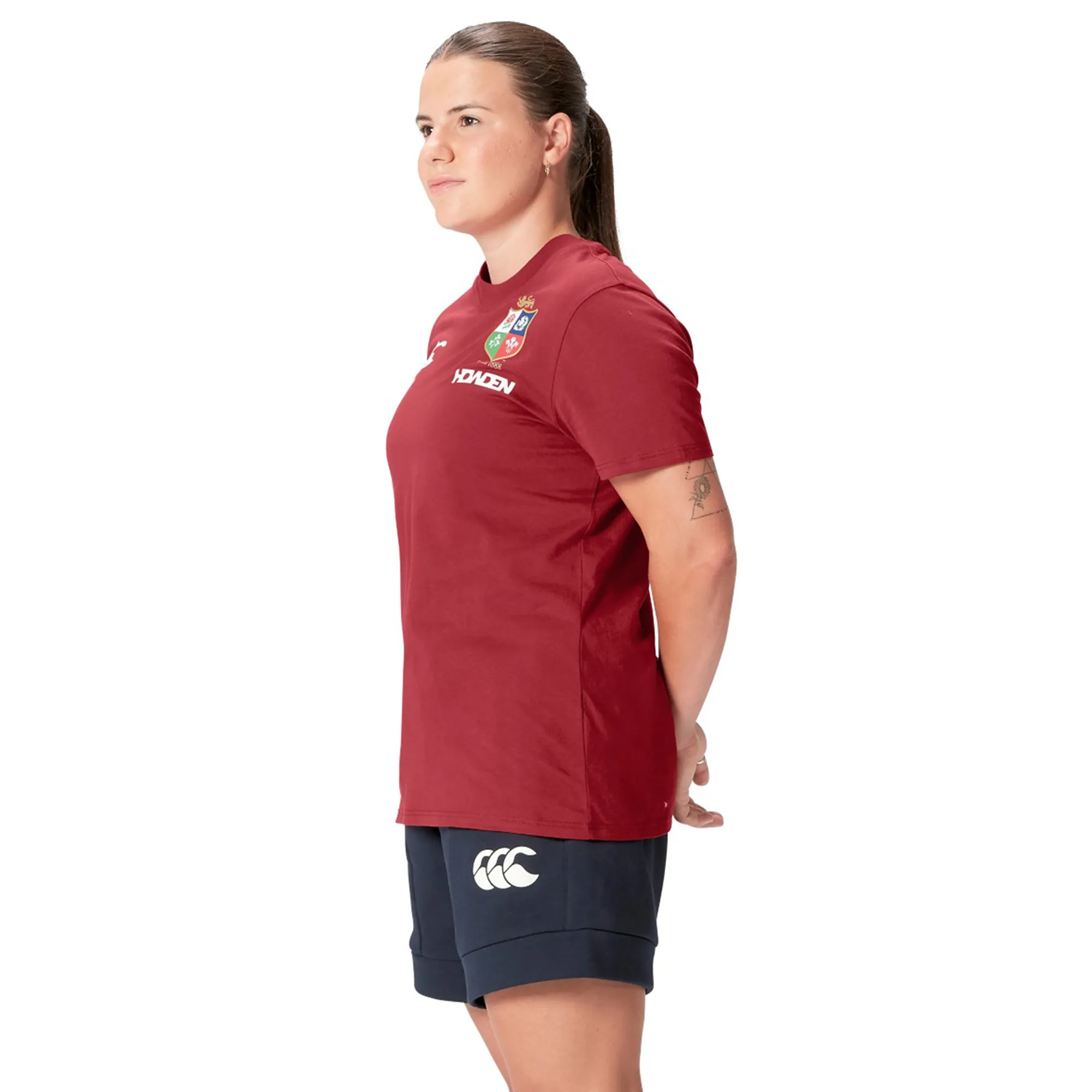 Women's British & Irish Lions 25 Cotton Jersey Tee by Canterbury