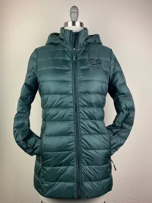 Women's CR Spruce Green Down Jacket