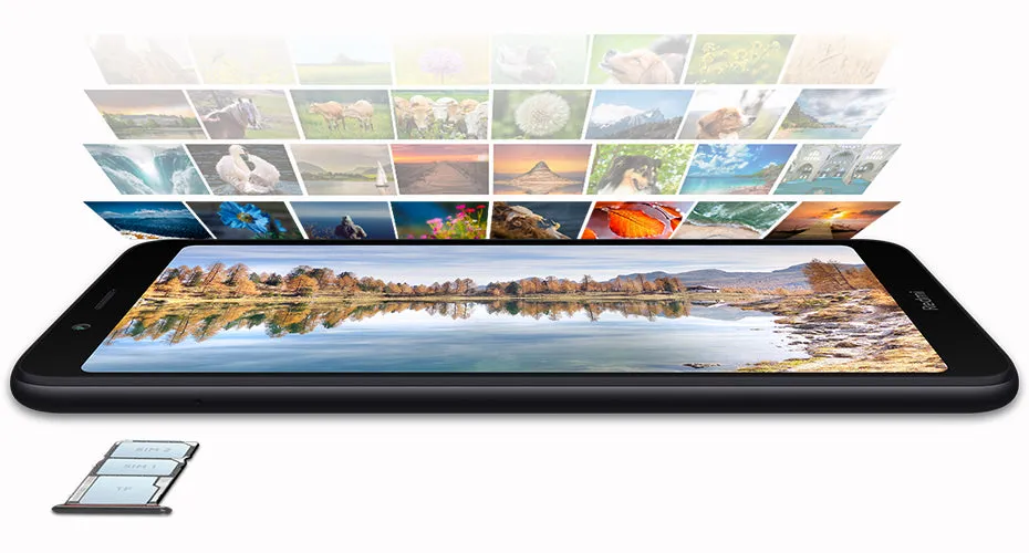 Xiaomi Redmi 7A Mobile Phone Snapdargon 439 Octa core 5.45"" HD 4000mAh Battery 13MP Rear Camera Matte Black_3 32G