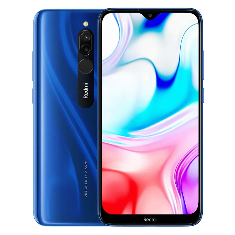 Xiaomi Redmi 8 Global ROM 2 SIM Card Fingerprint LCD Smart Phone green_4 64G