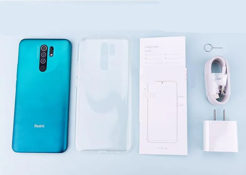 Xiaomi Redmi 9 global rom Smartphone  6.53"" Display 5020mAh Battery Redmi9 Mobile Phone blue_4 128G