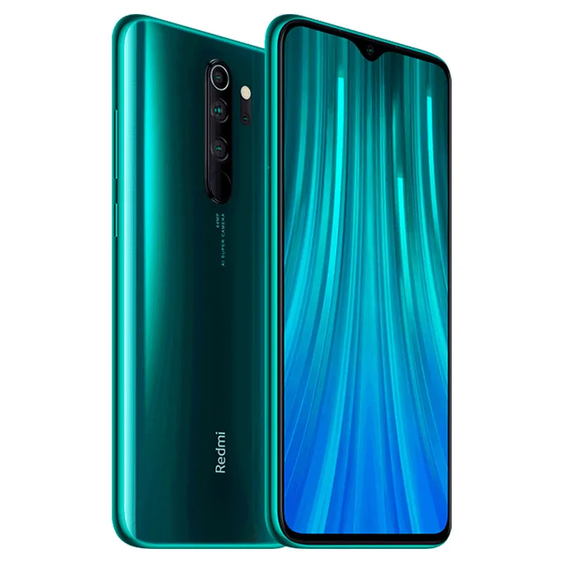 Xiaomi Redmi Note 8 Pro Smartphone MTK Heilo G90T 18W Quick Charge 64MP Camera 4500 mAh NFC 6.53"" Ice jade_6 128G