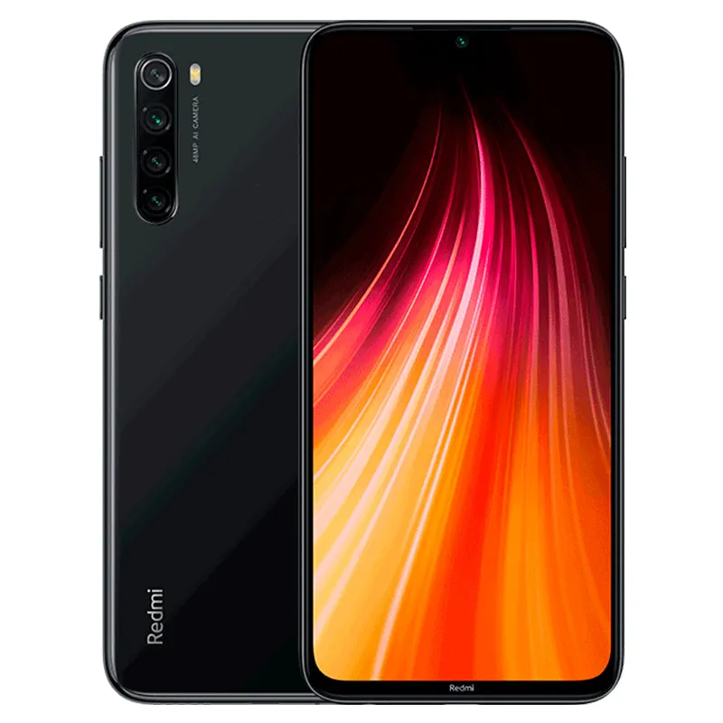 Xiaomi Redmi Note 8 Smartphone CN version Snapdragon 665 48MP Camera 4000mAh 6.3"" 18W Quick charge Moon white_4 64G