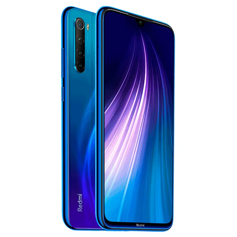 Xiaomi Redmi Note 8 Smartphone CN version Snapdragon 665 48MP Camera 4000mAh 6.3"" 18W Quick charge Moon white_4 64G