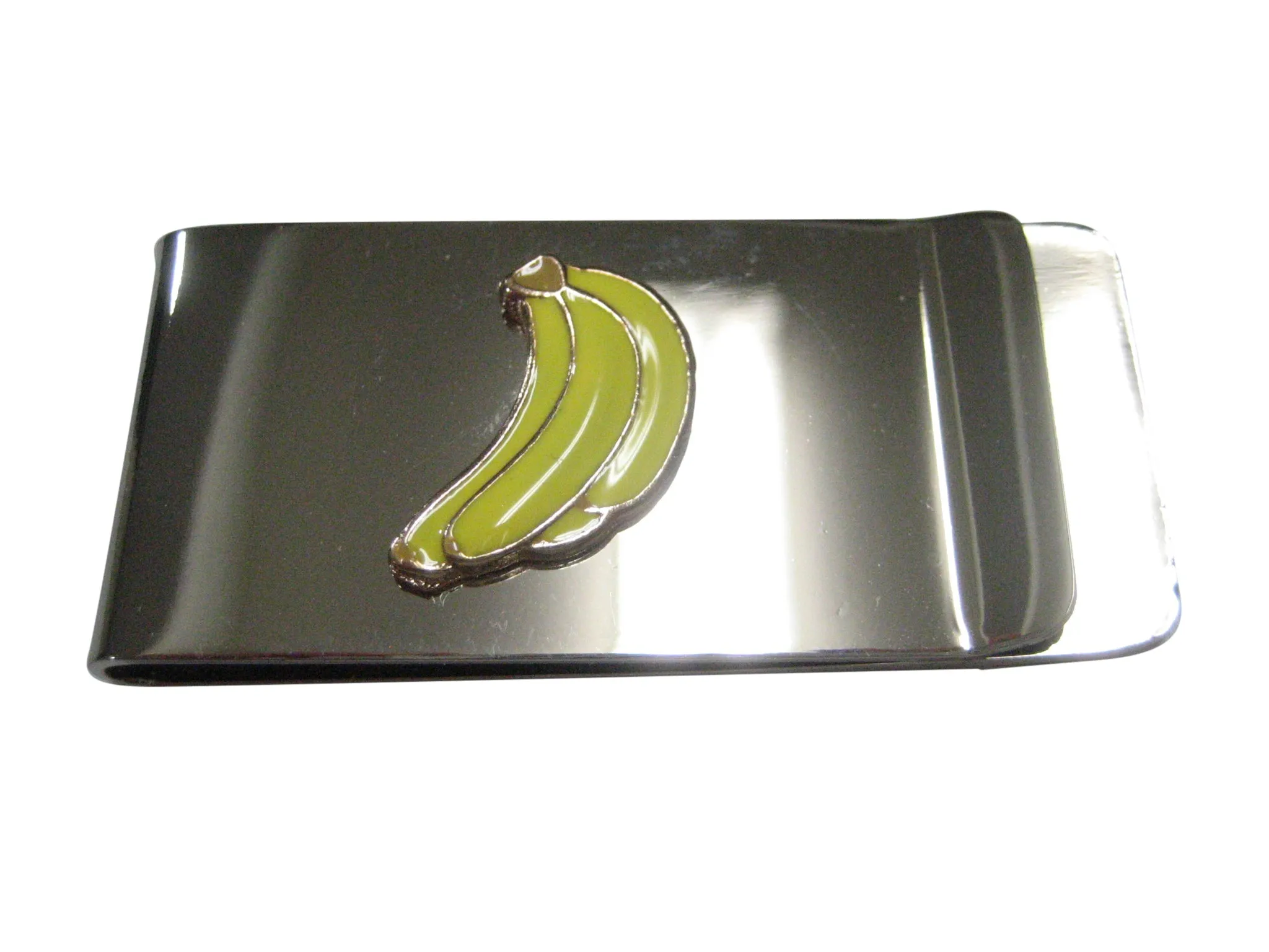 Yellow Bunch Of Banana Fruits Money Clip