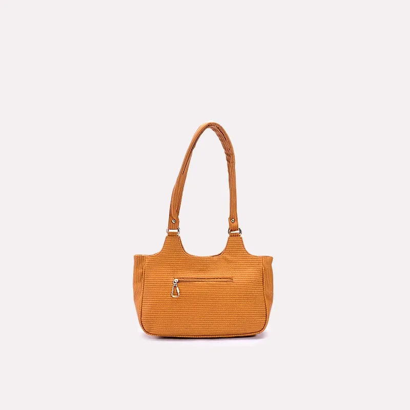 Yellow Casual Shoulder Bags 0331251