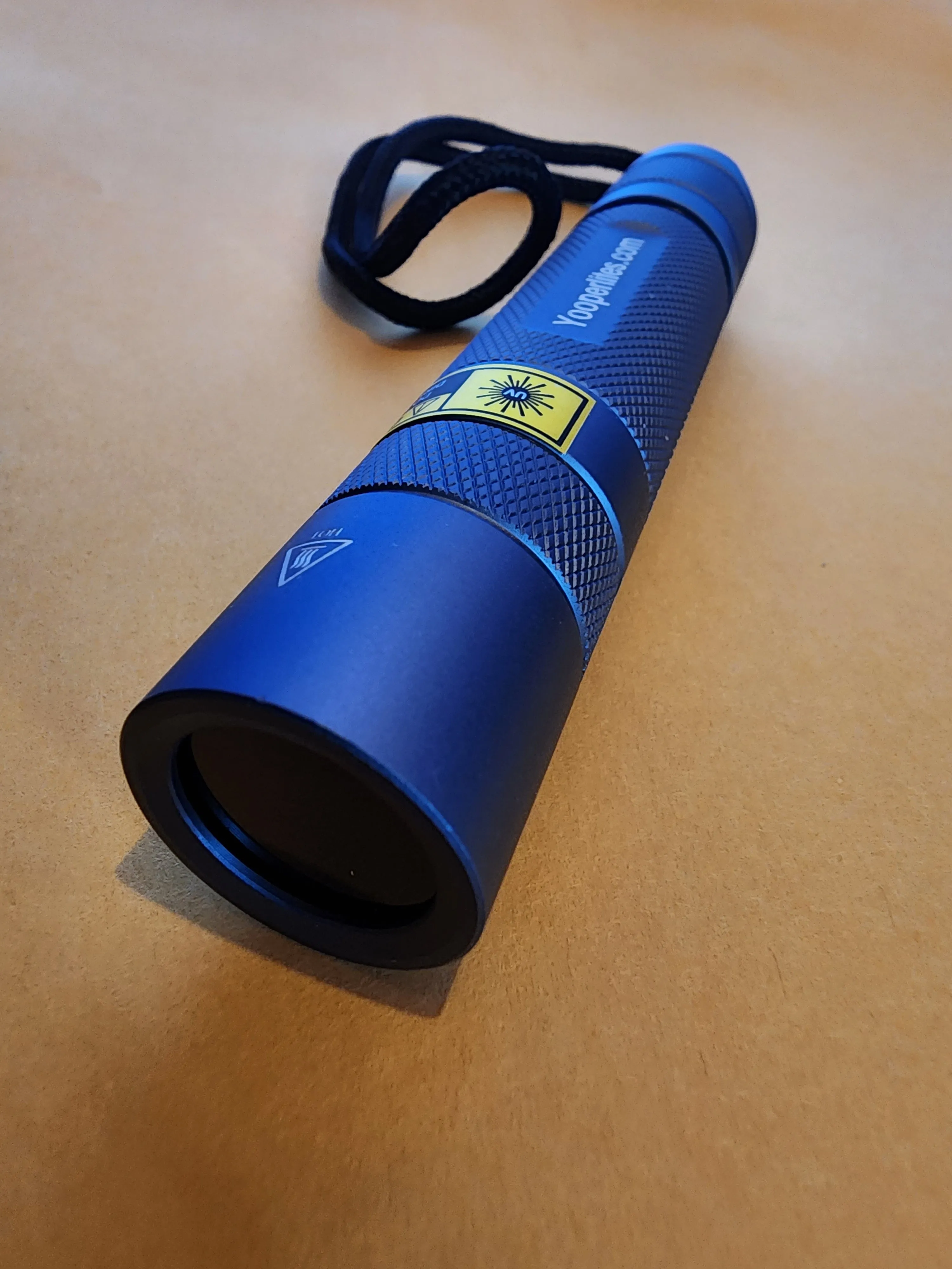 Yooperlites S2  365nm UV Flashlight Package - Anodized Blue