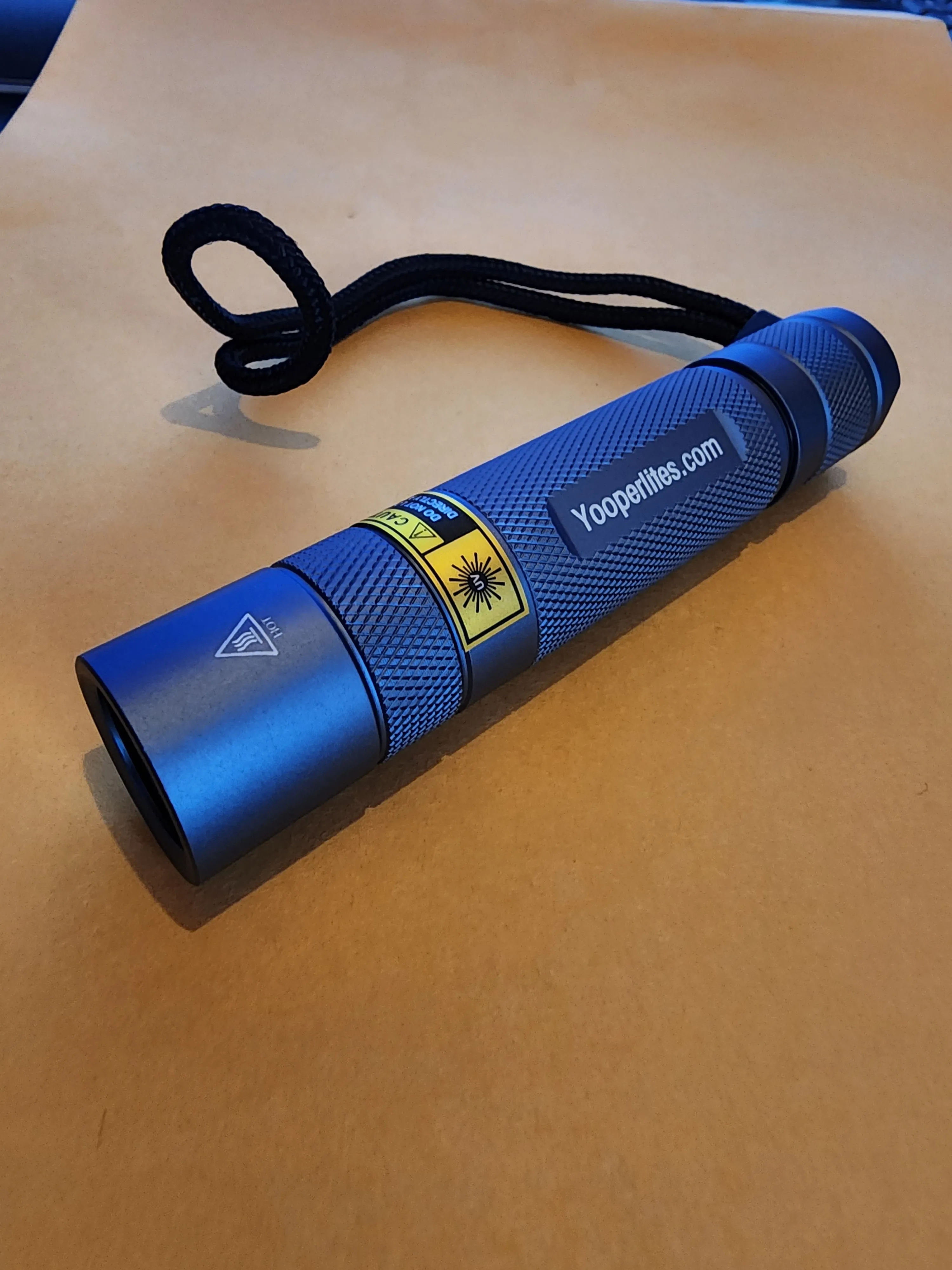 Yooperlites S2  365nm UV Flashlight Package - Anodized Blue